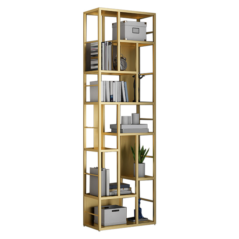 11.81"W Bookcase Contemporary Style Open Back Bookshelf for Home Office