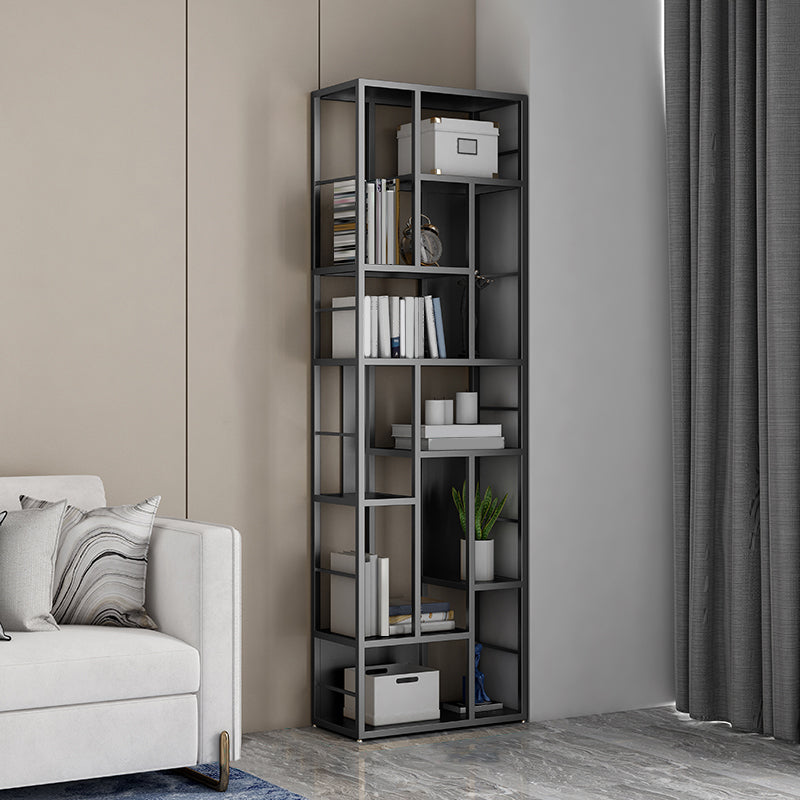 11.81"W Bookcase Contemporary Style Open Back Bookshelf for Home Office