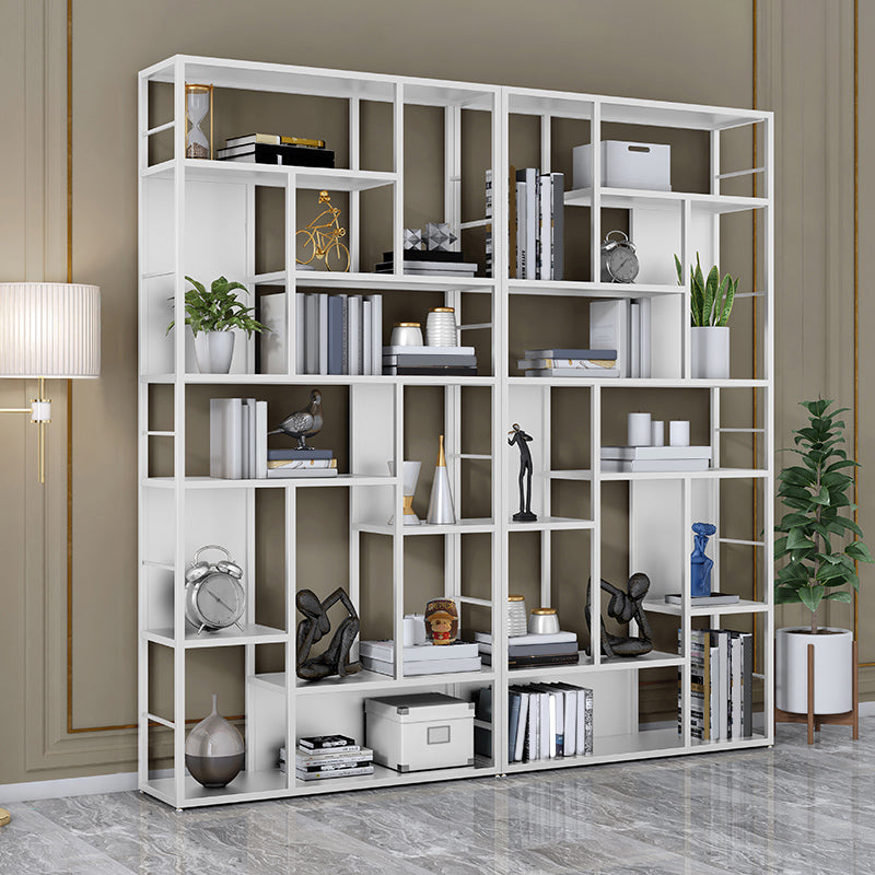 11.81"W Bookcase Contemporary Style Open Back Bookshelf for Home Office
