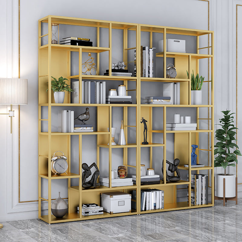 11.81"W Bookcase Contemporary Style Open Back Bookshelf for Home Office