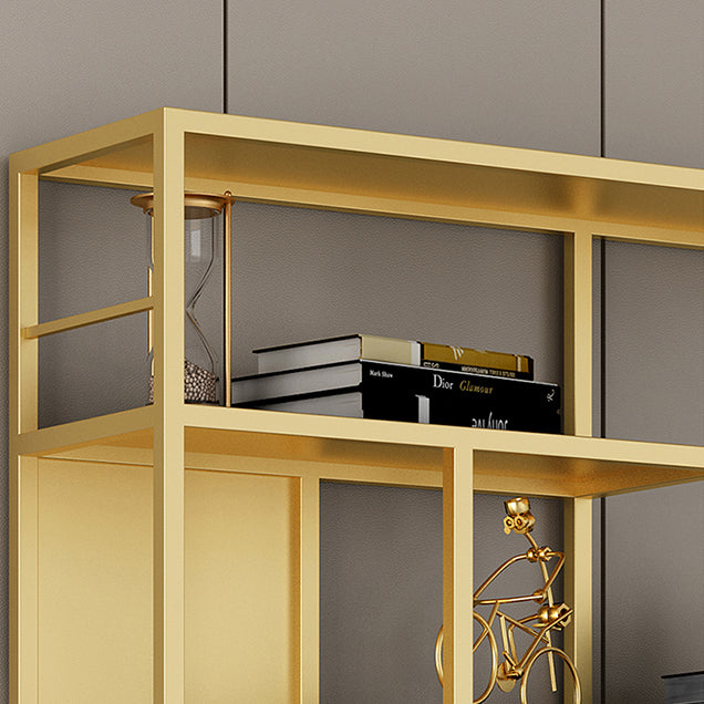 11.81"W Bookcase Contemporary Style Open Back Bookshelf for Home Office