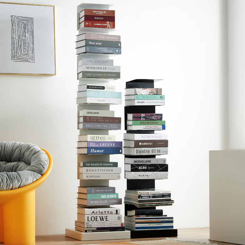 13.78"W  Bookshelf Contemporary Style Invisible Bookcase for Office Home