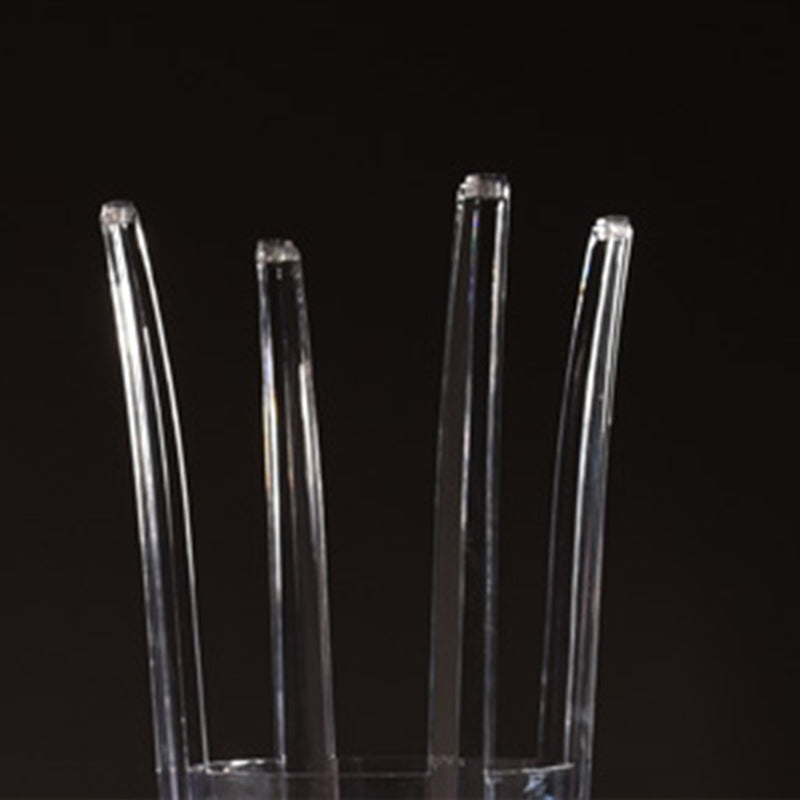 Modern Style Bar-stool Acrylic Round Counter Bar Stool for Kitchen Bar