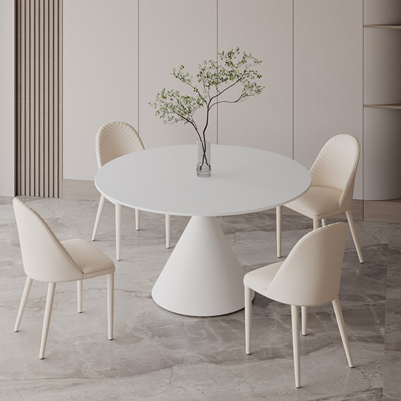 Sintered Stone Home Dining Table Modern Round Dining Room Table