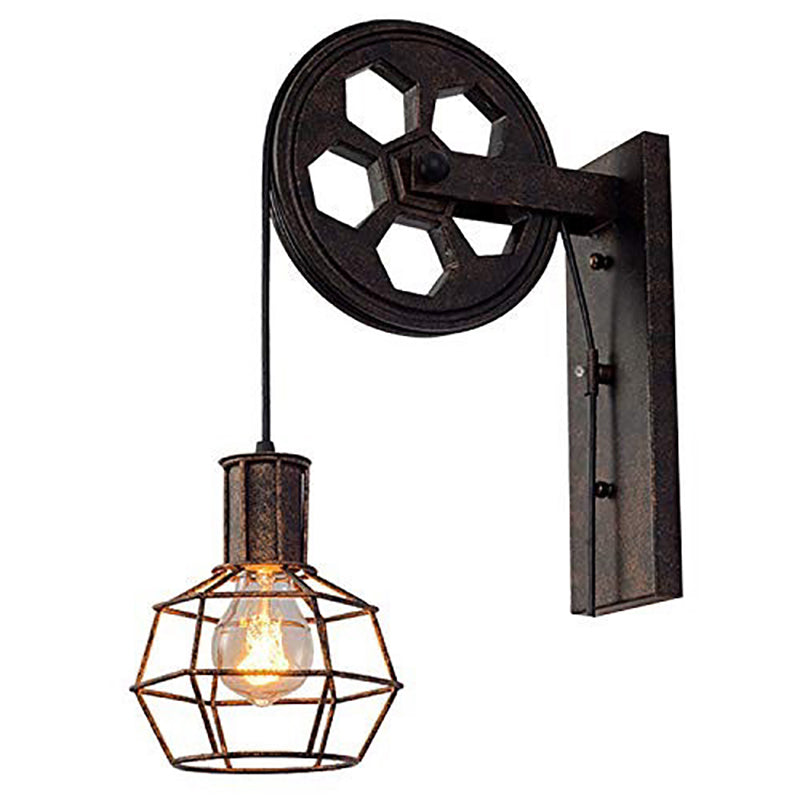 Simplicity Adjustable Metal Wall Lamp Industrial Wall Sconce Lighting Fixture
