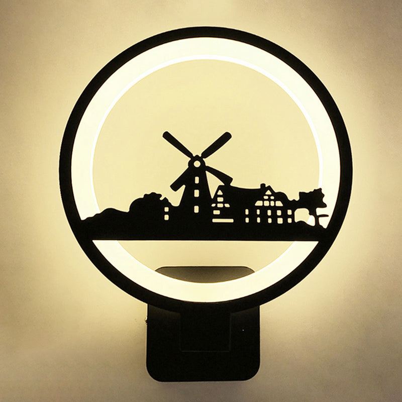 Modern Style Wall Light Fixture Creative Wall Light Sconce for Bedroom