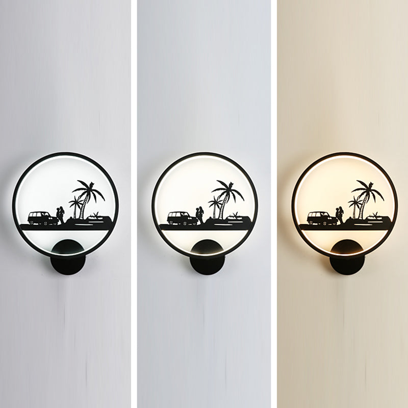 Modern Style Wall Light Fixture Creative LED Wall Light Sconce for Kids' Room