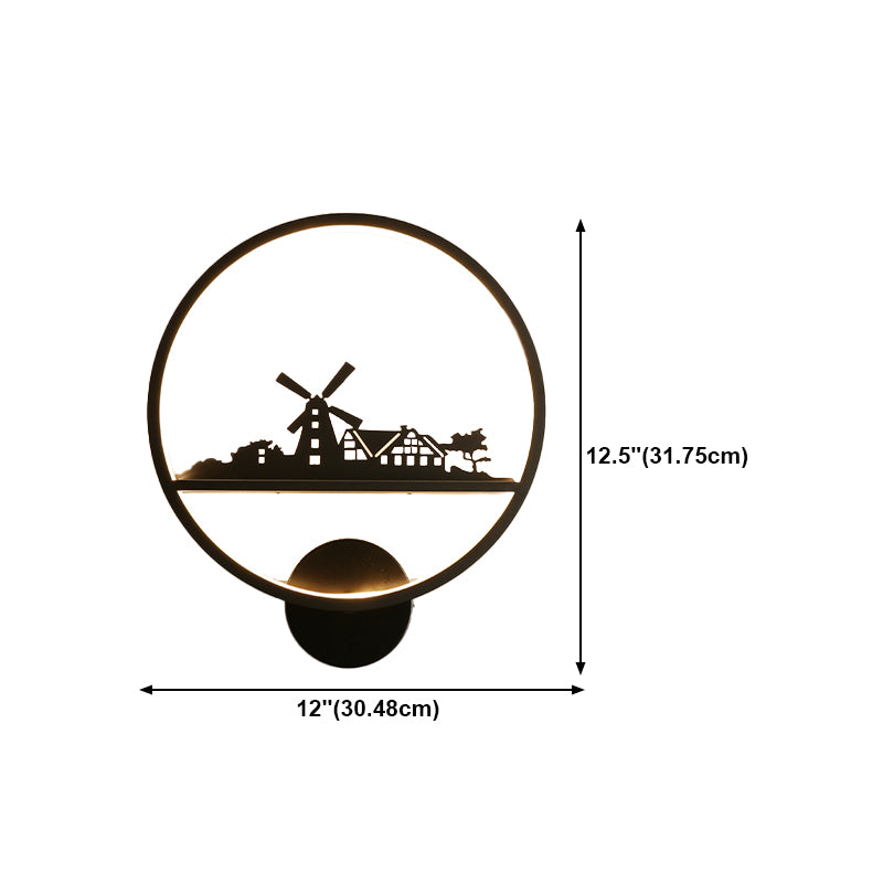 Modern Style Wall Light Fixture Creative LED Wall Light Sconce for Kids' Room