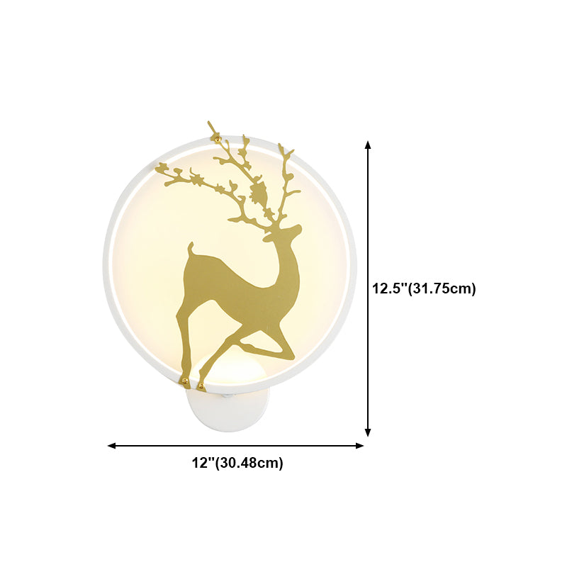 Modern Style LED Wall Light Fixture Creative Wall Light Sconce for Bedroom