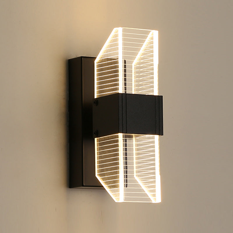 Modern Style Metal LED Wall Light Fixture Creative Wall Light Sconce for Bedroom