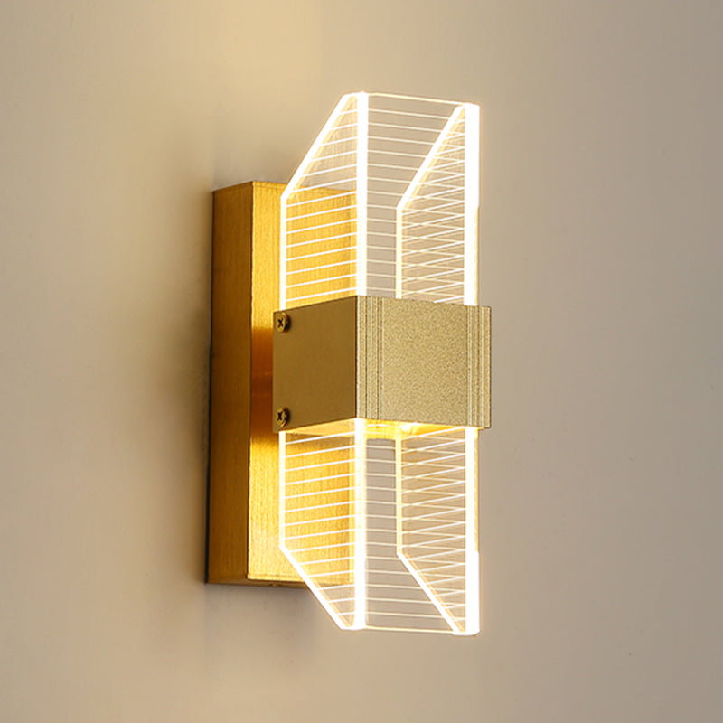 Modern Style Metal LED Wall Light Fixture Creative Wall Light Sconce for Bedroom