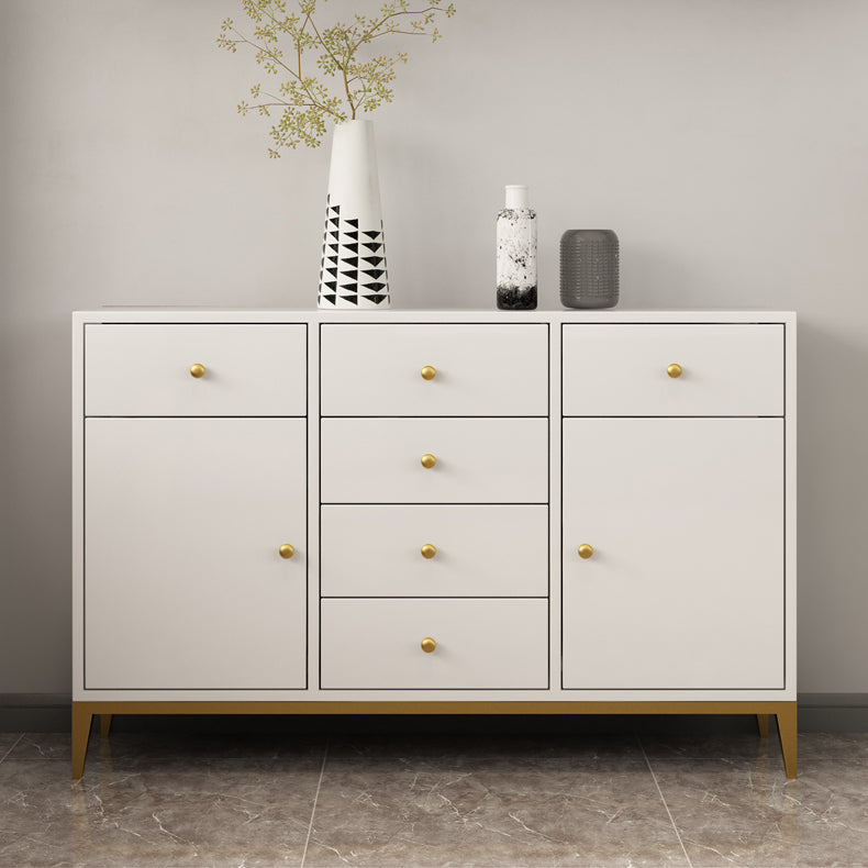 Rectangle Kitchen Sideboard Modern Wooden Storage Cabinet for Home