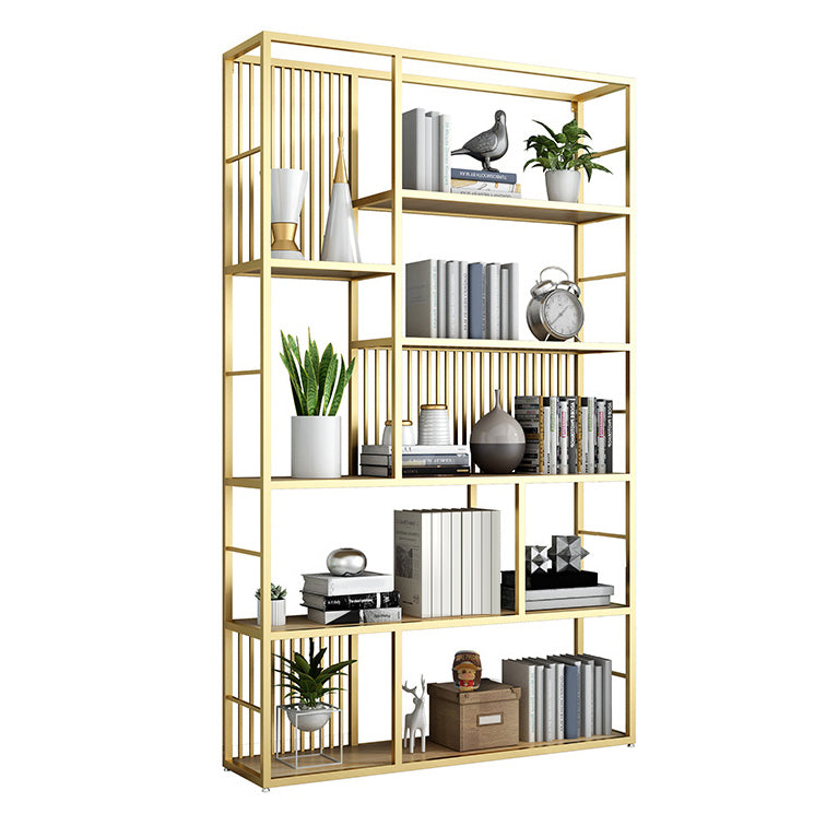 78.74"H Bookcase Contemporary Style Open Back Bookshelf for Home Office