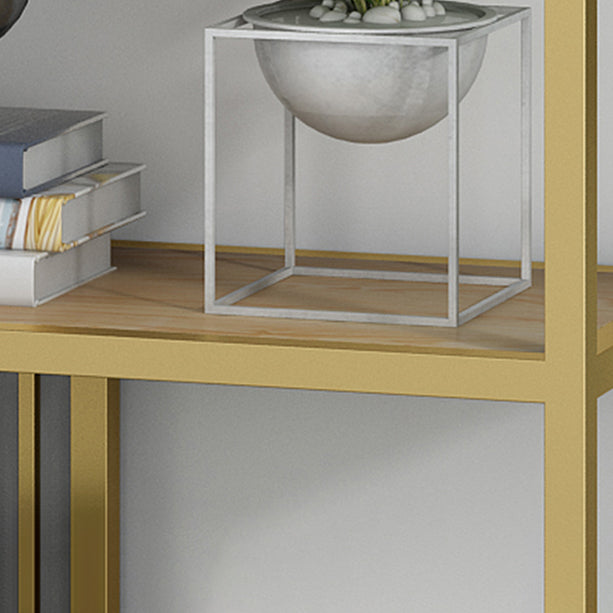 78.74"H Bookcase Contemporary Style Open Back Bookshelf for Home Office