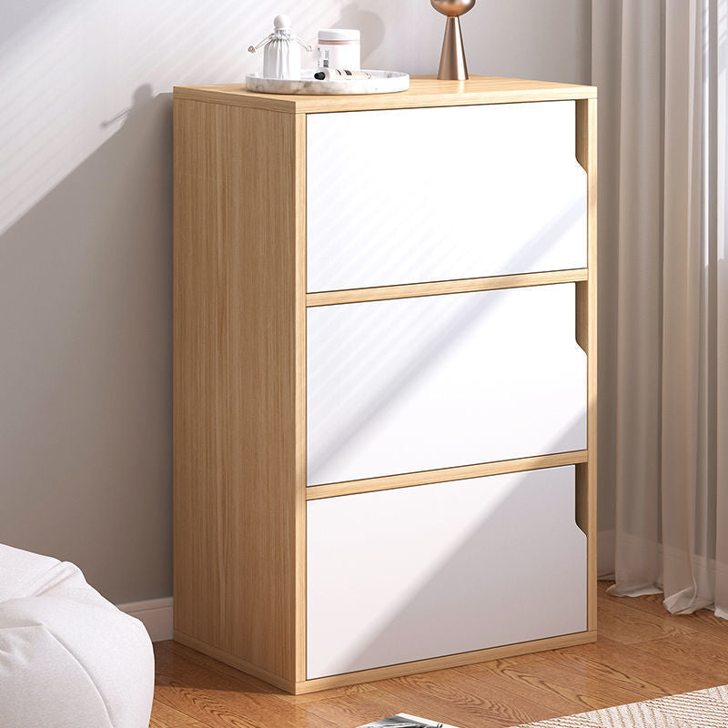 Engineered Wood Shelf Bookcase With Cabinets Rectangular Bookshelf