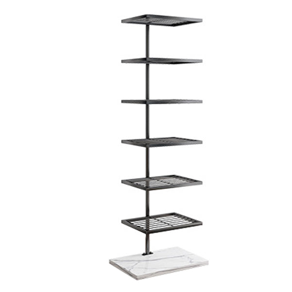 Contemporary Style Bookshelf Invisible Open Back Bookcase for Study Room and Office