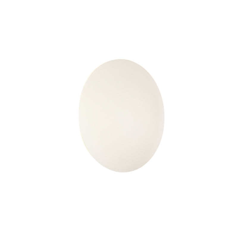 Semisfeer Acryl Wandlicht Modernisme Wit/goud LED SCONCE Licht in warm/wit licht voor slaapkamer