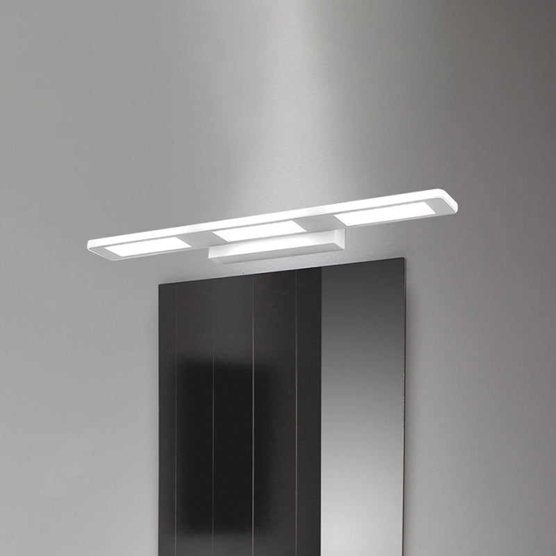 Rechteckige Acryl -Eitelkeitswandlicht Moderne LED LED LED LEGELCHLAFT