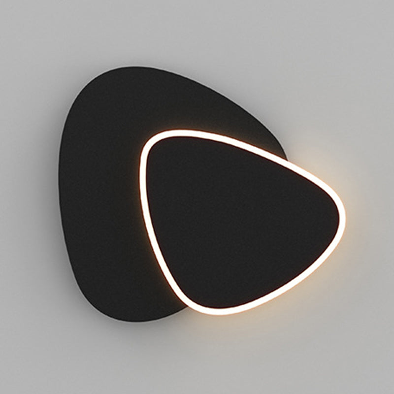 Modern LED Wall Mount Light 1-Light Wall Sconce Light with Acrylic Shade for Bedroom