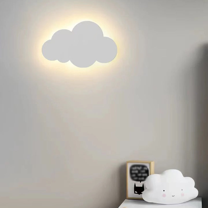 Modern LED Wall Mount Light 1-Light Wall Sconce Light with Acrylic Shade for Bedroom