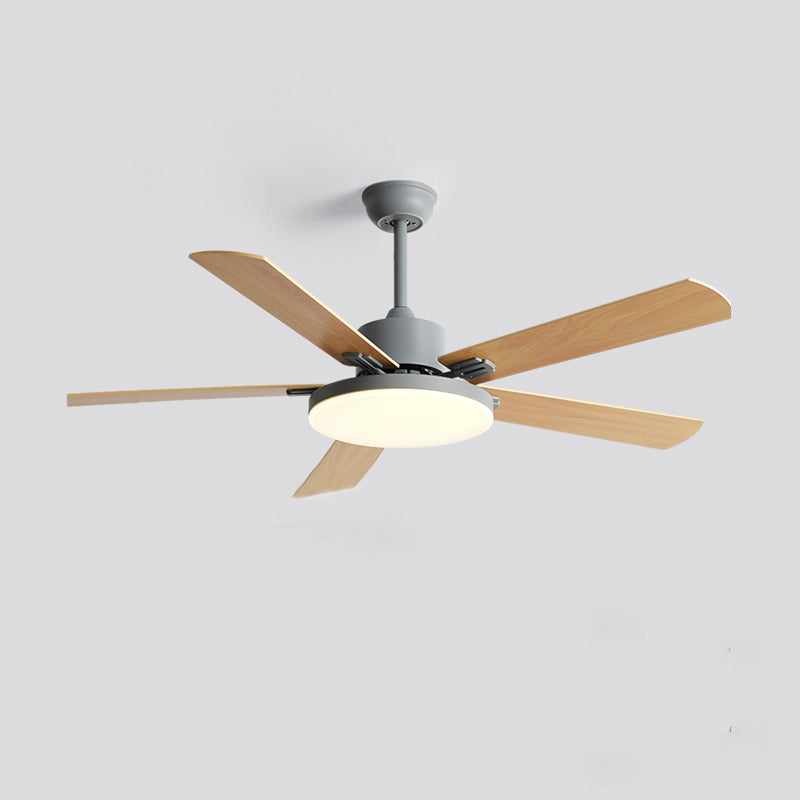 Kids Style Unique Shape Ceiling Fan Lamp Metal 1 Light Ceiling Fan Lighting