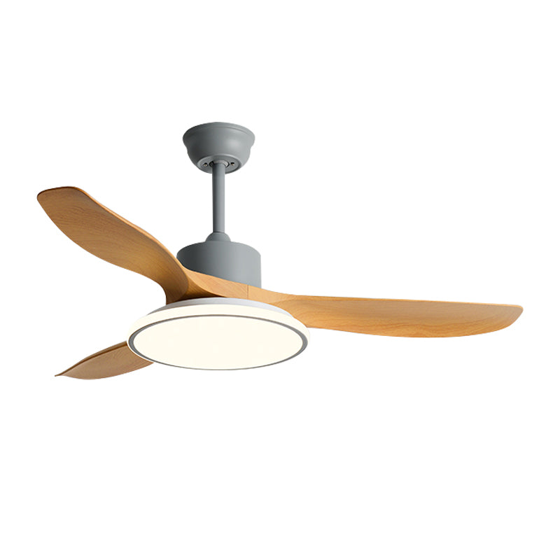 Kids Style Round Ceiling Fan Lighting Metal Single Light Ceiling Fan Lamp for Living Room