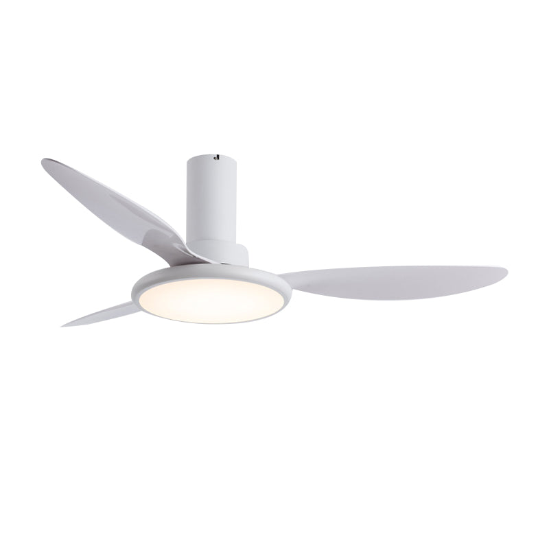 Kids Style Round Ceiling Fan Lighting Metal 1 Light Ceiling Fan Lamp for Living Room