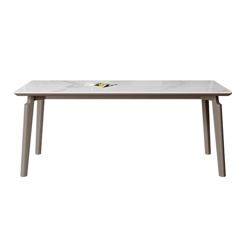 Designer Style Sintered Stone Dining Set Rectangle 1/2/4/5/7 Pieces Dining Room Table Set