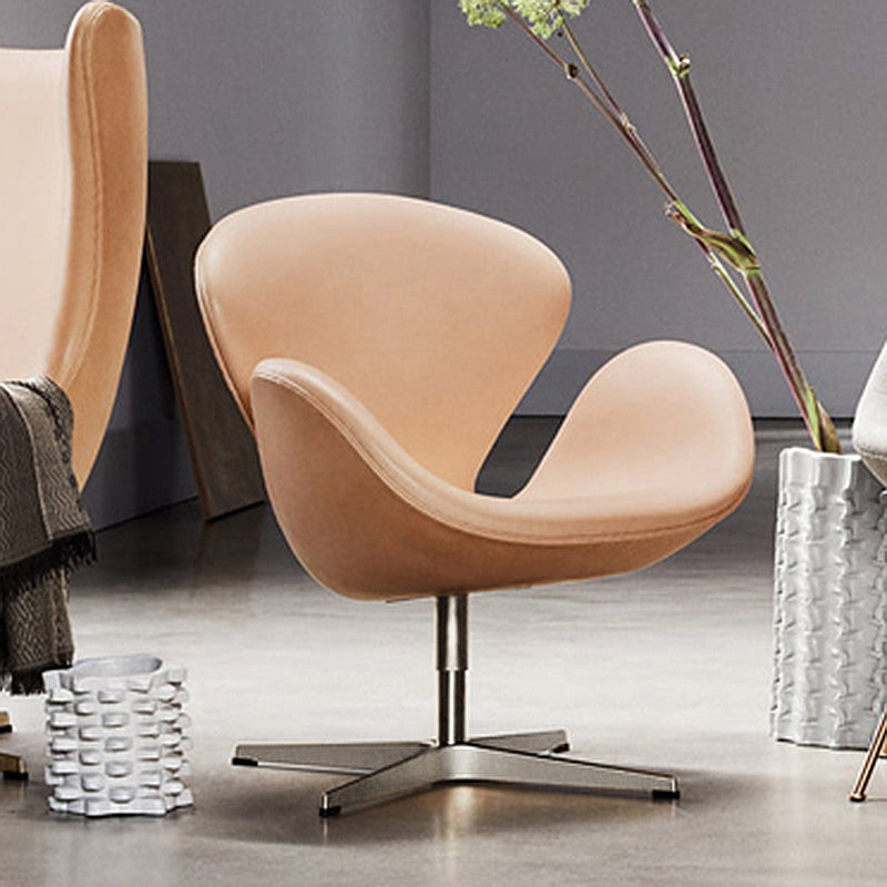 Arms Included Accent Armchair with Split Back, 26.38" W √ó 28.35" L √ó 31.50" H