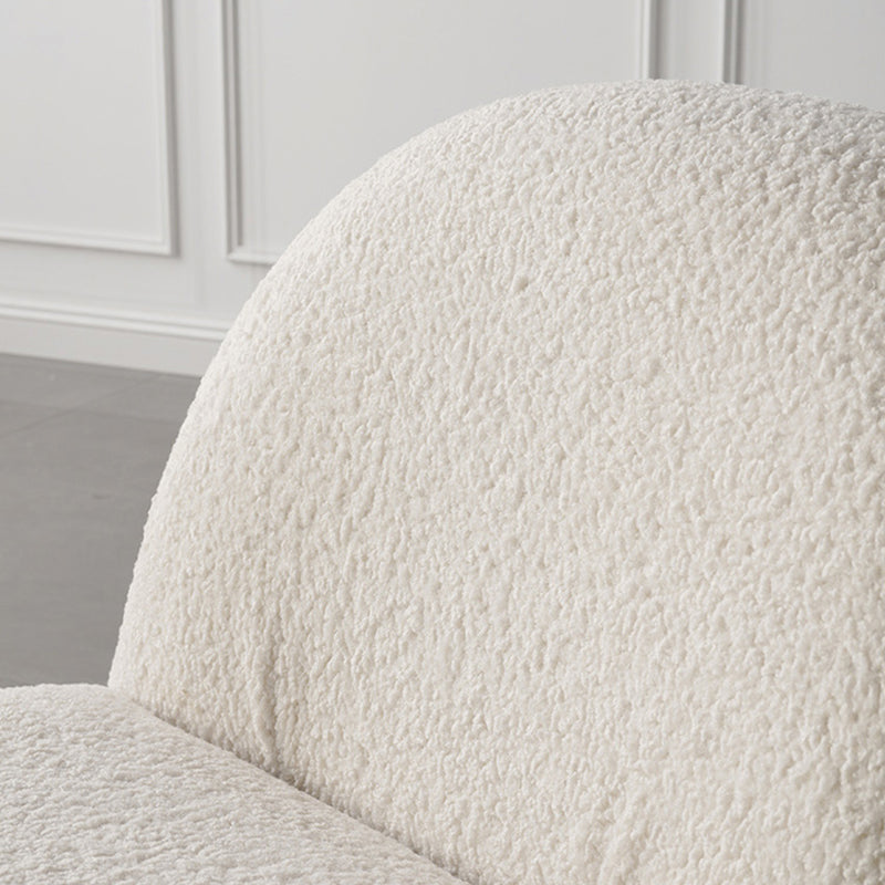 Wool Chair 28.7" L x31.1"W x26.7"H Swivel Chair for Living Room