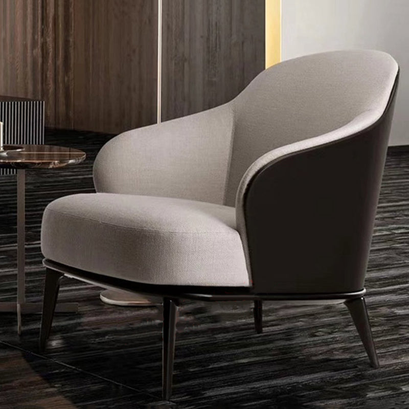 30.71" Wide Solid Wood Frame Wingback Chair with Basic Four Leg for Living Room