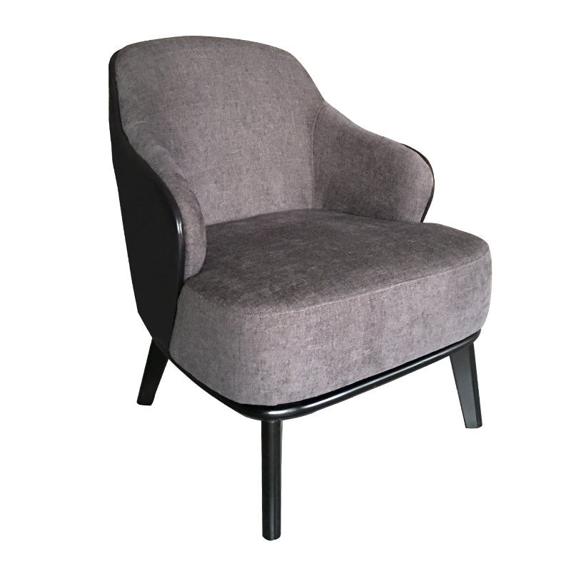 30.71" Wide Solid Wood Frame Wingback Chair with Basic Four Leg for Living Room