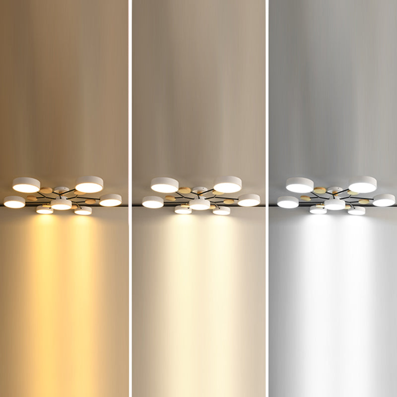 Modern Style Ceiling Light LED Flush Mount Light Fixture for Bedroom