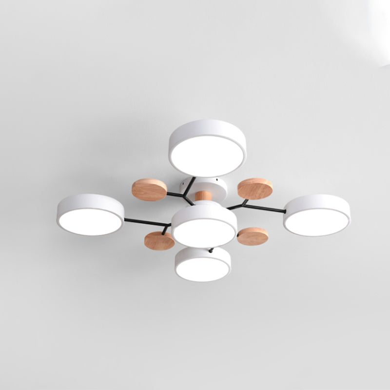 Modern Style Ceiling Light LED Flush Mount Light Fixture for Bedroom