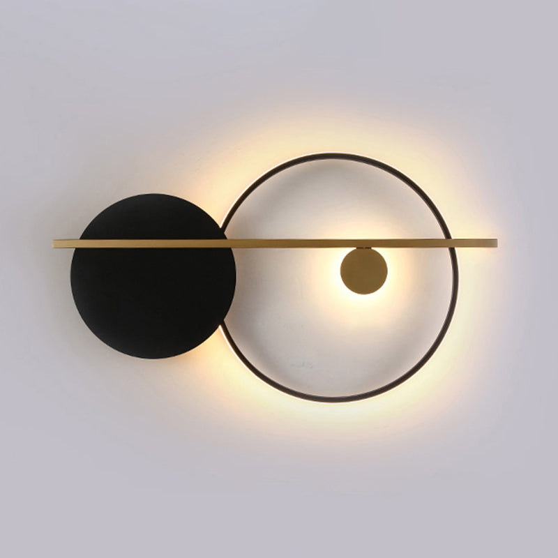 Geometry Shape Metal Wall Lights Modern Style Wall Mounted Lamps