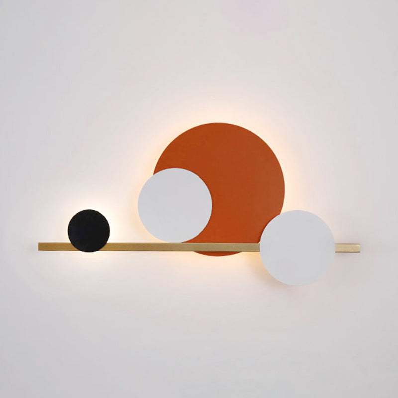 Geometry Shape Metal Wall Lights Modern Style Wall Mounted Lamps