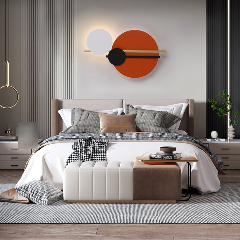 Geometry Shape Metal Wall Lights Modern Style Wall Mounted Lamps