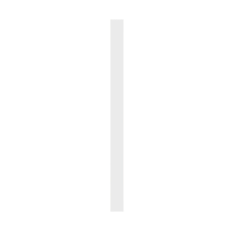 Linear Shape Metal Wall Light Modern Style Single Light Wall Mount Lamp