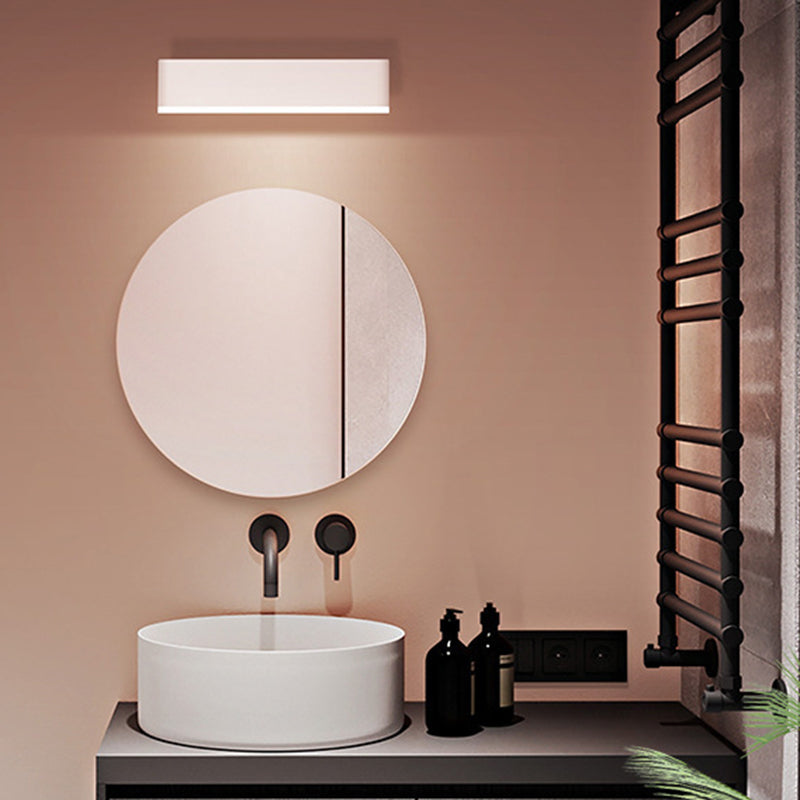 Modern Simple Wall Light Rectangle Shape Wall Lamp with Acrylic Shade for Bedroom