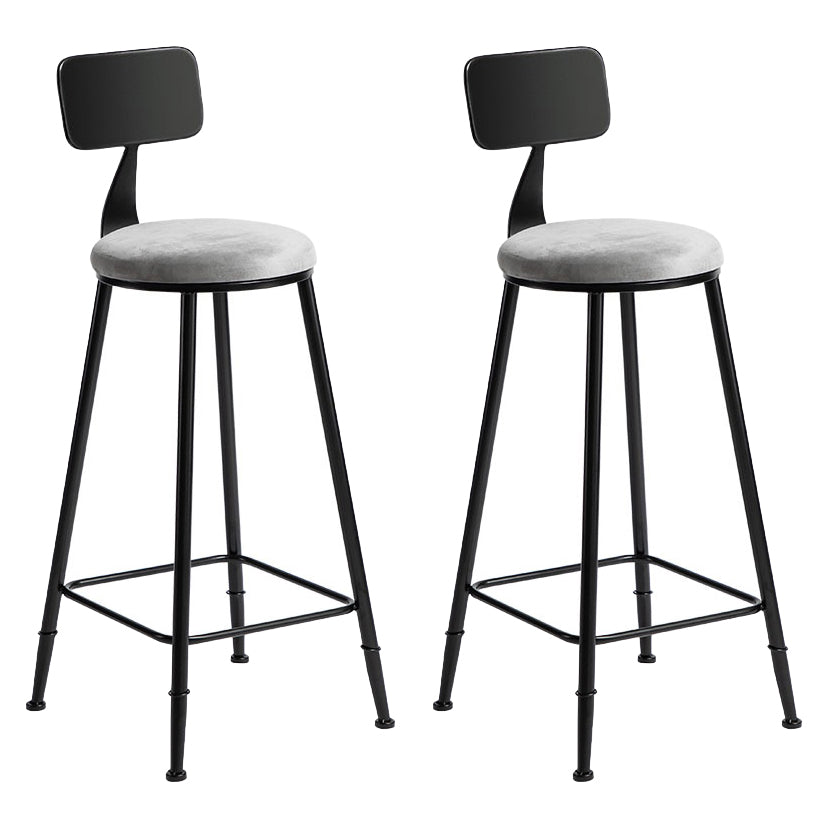 Industrial 1/2/3 Pieces Round Bar Table Set Sintered Stone Bistro Set for Home Use