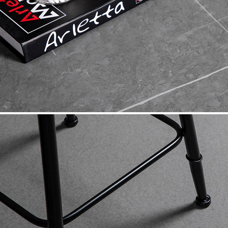 Industrial 1/2/3 Pieces Round Bar Table Set Sintered Stone Bistro Set for Home Use