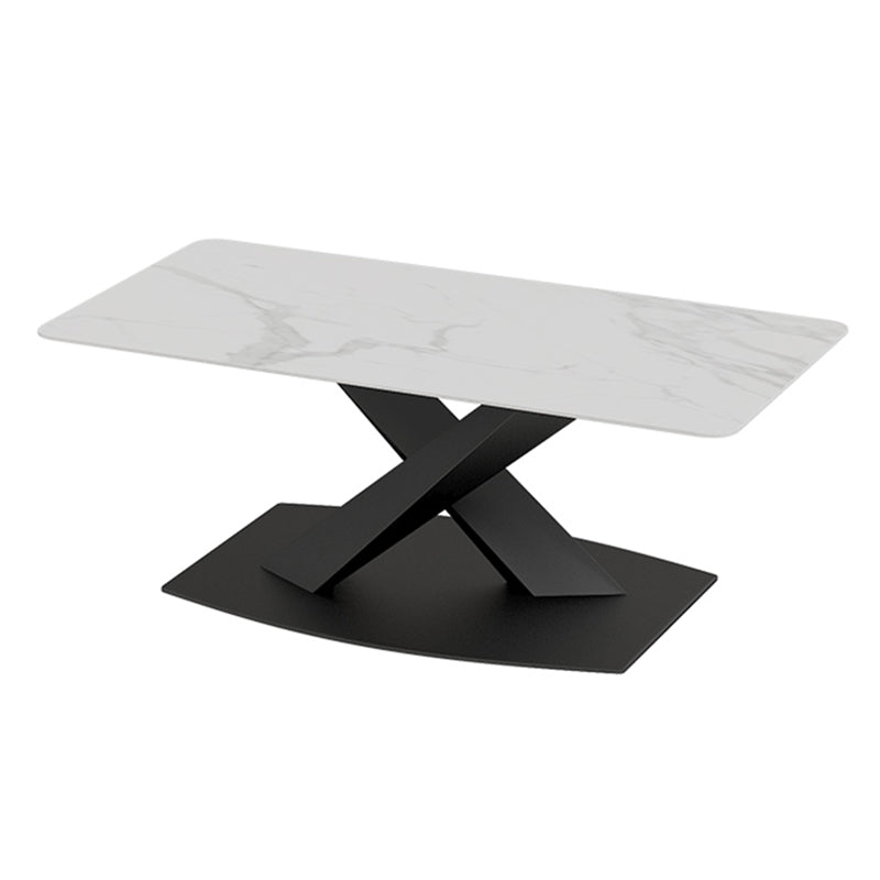 Modern Rectangle Dinette Set 1/2/5/7 Pieces Dining Table Set with Sintered Stone Top