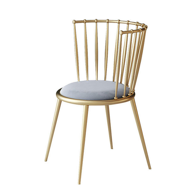 Glam Style Rectangle Dining Set 1/5/6 Pieces Dining Set for Dining Areas