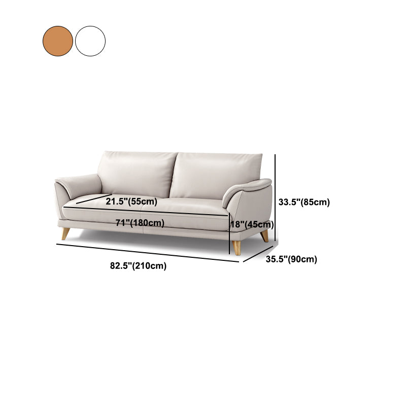 Cushions Sofa 35.43" D x 33.46" H Pillow Top Arm Sofa for Living Room