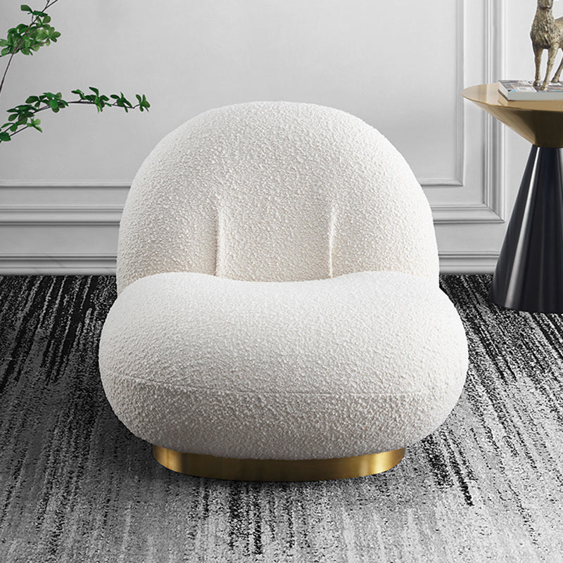 Wool Armless Parsons Chair with Fixed Back, 31.10" W √ó 28.74" L √ó 26.77" H