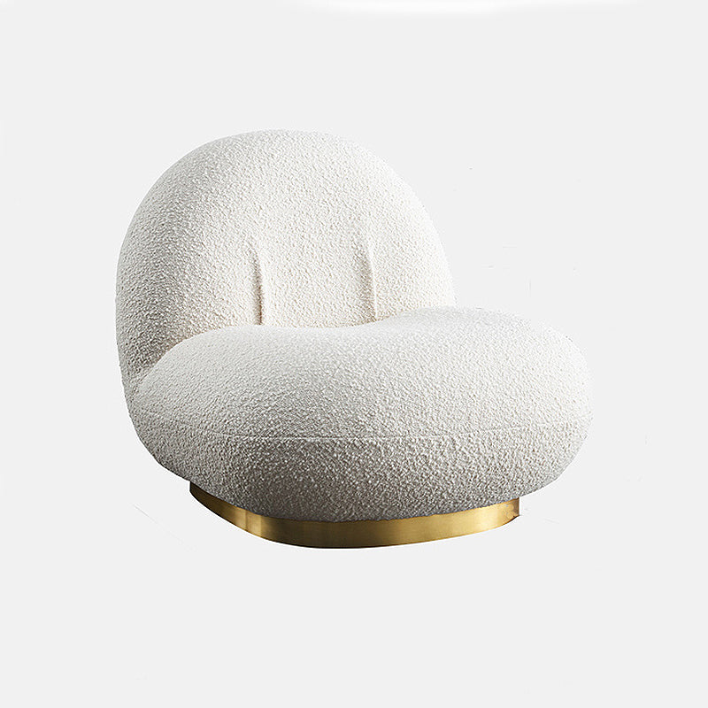 Wool Armless Parsons Chair with Fixed Back, 31.10" W √ó 28.74" L √ó 26.77" H