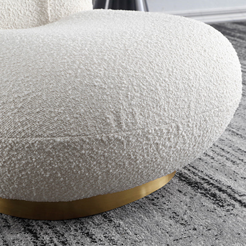 Wool Armless Parsons Chair with Fixed Back, 31.10" W √ó 28.74" L √ó 26.77" H