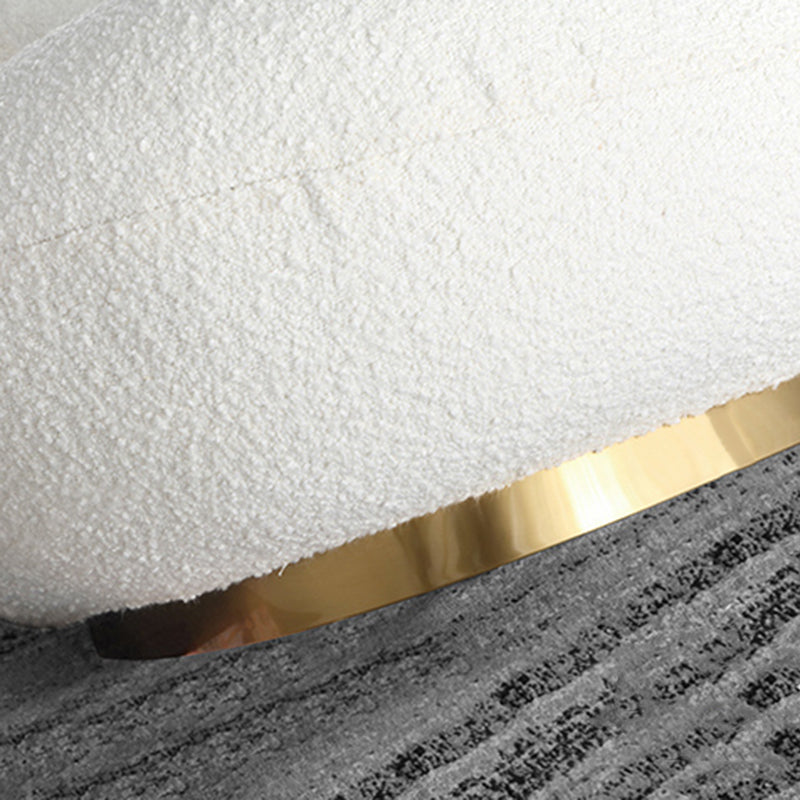 Wool Armless Parsons Chair with Fixed Back, 31.10" W √ó 28.74" L √ó 26.77" H