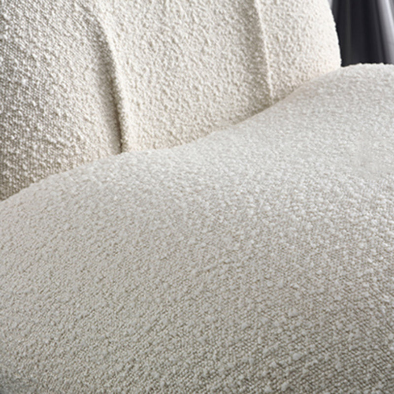 Wool Armless Parsons Chair with Fixed Back, 31.10" W √ó 28.74" L √ó 26.77" H