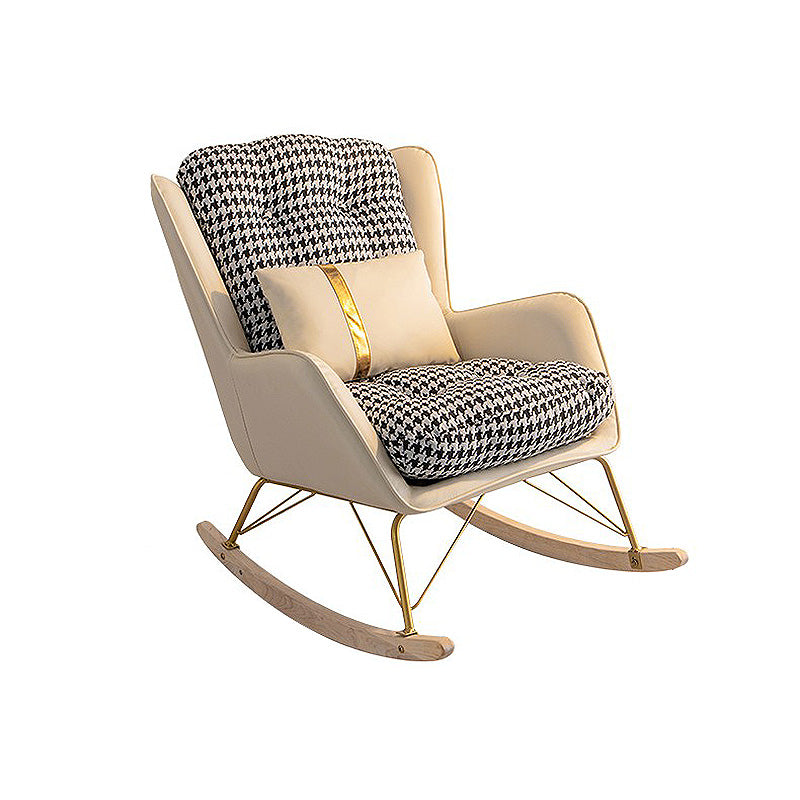 Removable Cushions Chair with Flared Arms for Apartment 35.43"